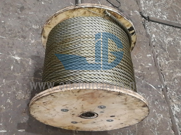 Oceľové lano 6×19S+IWR