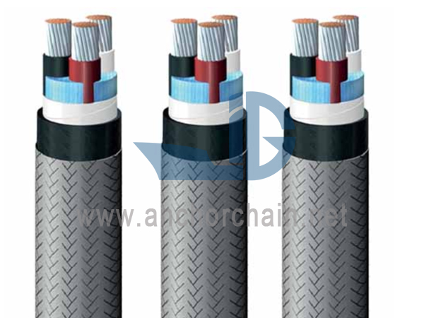 FA TPYC Shipboard Napájací a osvetľovací kábel 0,61kV