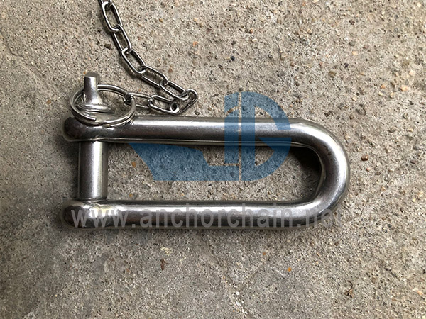 Dlhý typ D-Shackle, SS304 ALEBO SS316