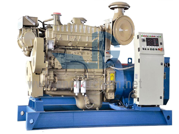 Námorná súprava generátora energie Cummins s výkonom 150 kW