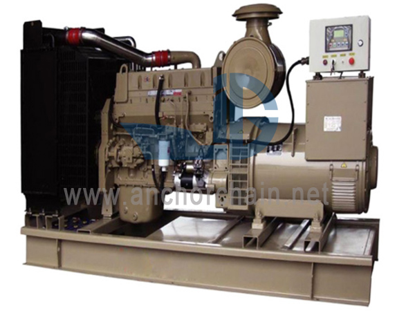 Námorná súprava generátora Cummins 350 kW
