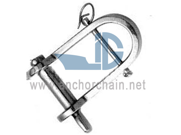 Doska Dee Shackle s priečnou tyčou, SS304 ALEBO SS316 ALEBO SS316